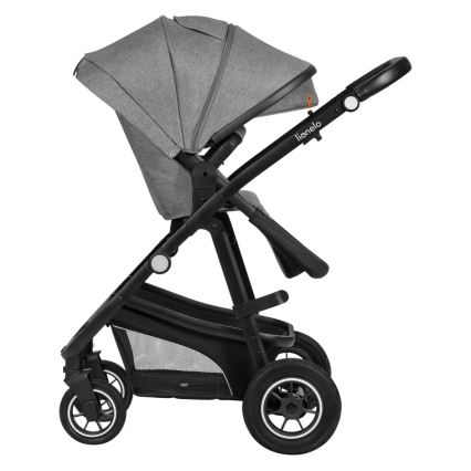 Lionelo - Cochecito combinado 3 en 1 BIANKA Gris Piedra
