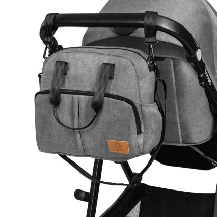 Lionelo - Cochecito combinado 3 en 1 BIANKA Gris Piedra
