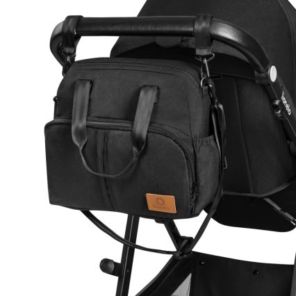 Lionelo - Cochecito combinado 3 en 1 BIANKA Negro ónix