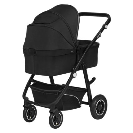 Lionelo - Cochecito combinado 3 en 1 BIANKA Negro ónix