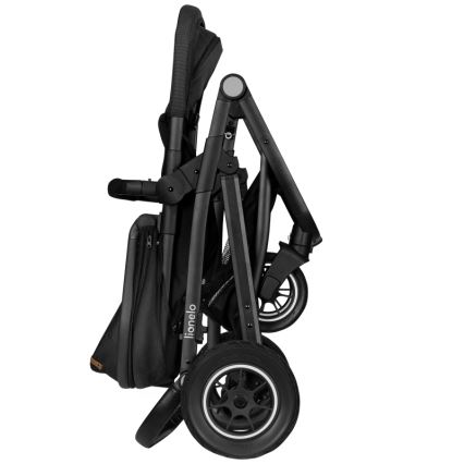 Lionelo - Cochecito combinado 3 en 1 BIANKA Negro ónix