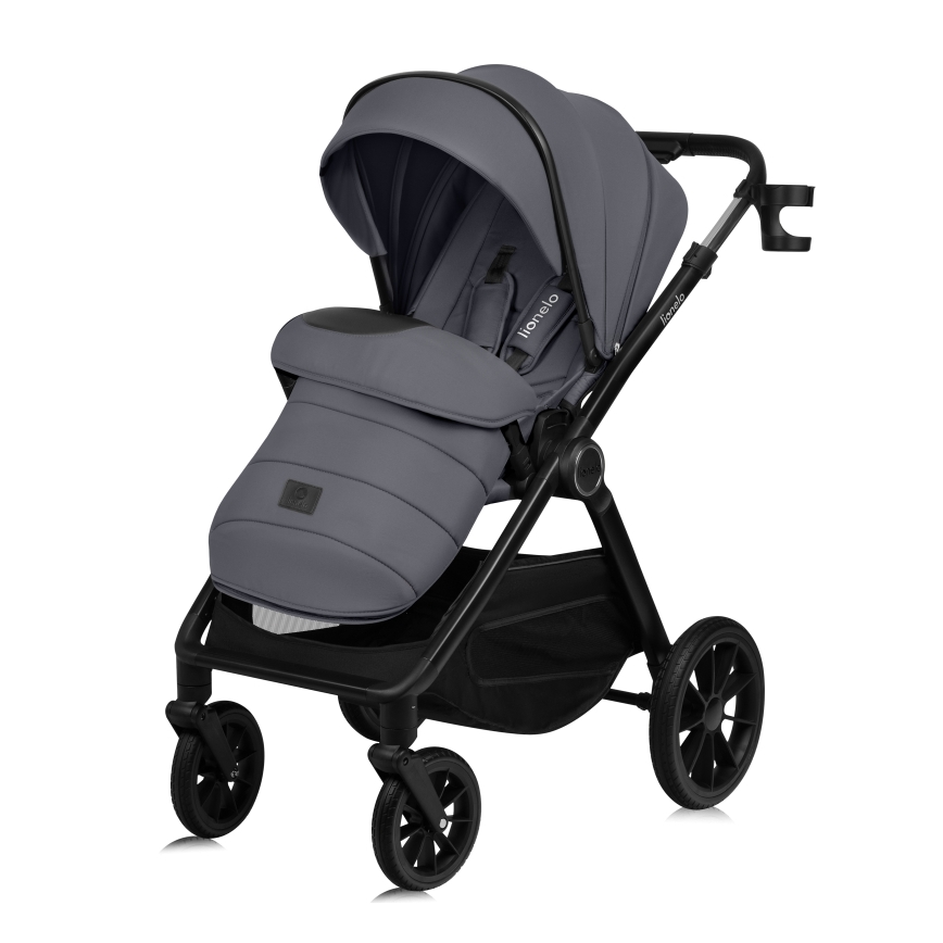 Lionelo - Cochecito combinado 3 en 1 LAYLA Gris Piedra