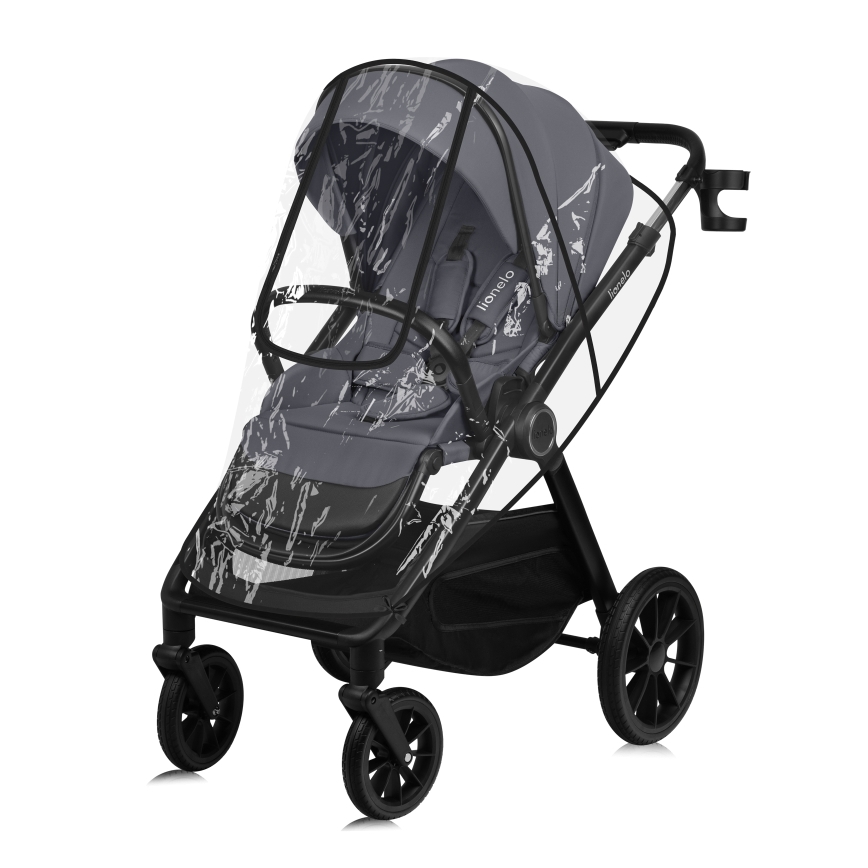 Lionelo - Cochecito combinado 3 en 1 LAYLA Gris Piedra