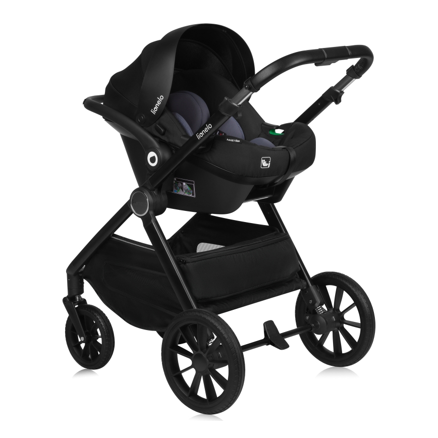 Lionelo - Cochecito combinado 3 en 1 LAYLA Gris Piedra