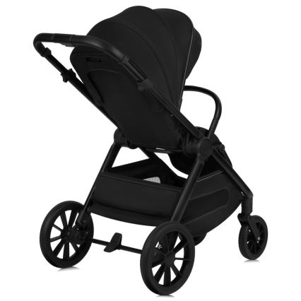 Lionelo - Cochecito combinado 3 en 1 LAYLA Negro Ónix