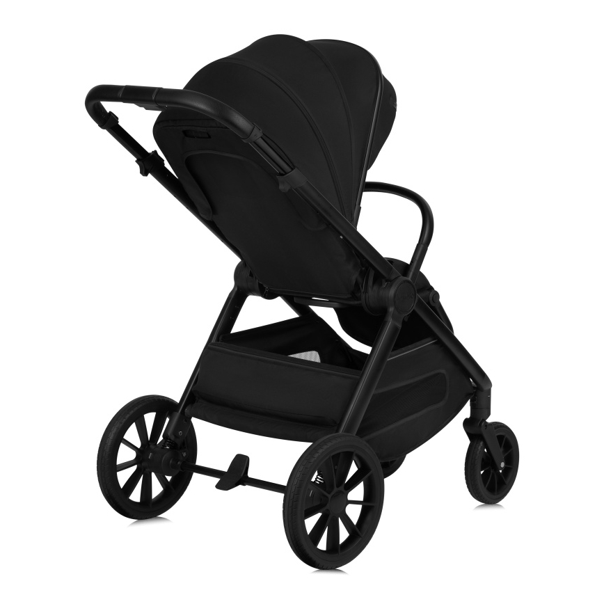 Lionelo - Cochecito combinado 3 en 1 LAYLA Negro Ónix