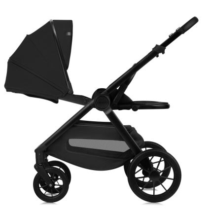 Lionelo - Cochecito combinado 3 en 1 LAYLA Negro Ónix