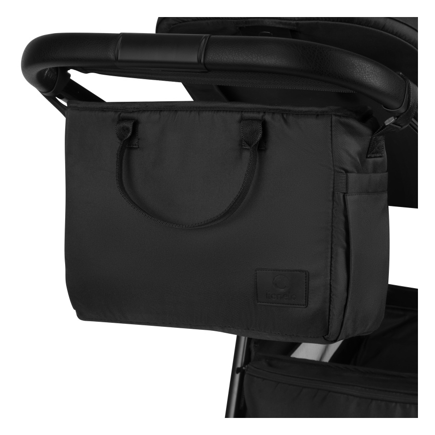 Lionelo - Cochecito combinado 3 en 1 LAYLA Negro Ónix
