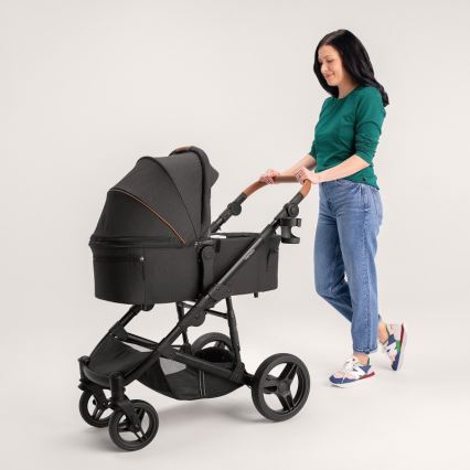 Lionelo - Cochecito combinado 3 en 1 MARI TOUR Black Onyx