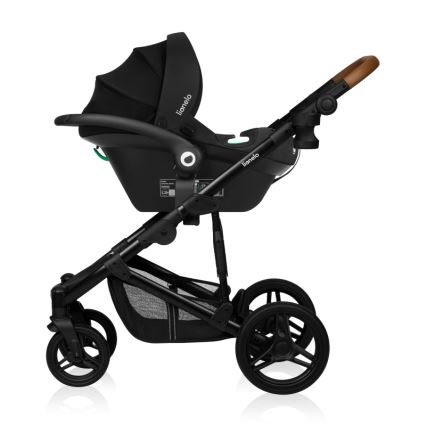 Lionelo - Cochecito combinado 3 en 1 MARI TOUR Black Onyx