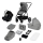 Lionelo - Cochecito combinado 3 en 1 MERIL Grey Stone