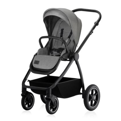 Lionelo - Cochecito combinado 3 en 1 MERIL Grey Stone