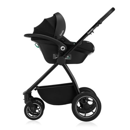 Lionelo - Cochecito combinado 3 en 1 MERIL Grey Stone