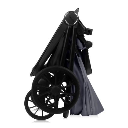 Lionelo - Cochecito combinado 3 en 1 MIKA PLUS Grey Stone