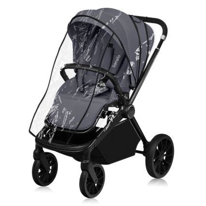 Lionelo - Cochecito combinado 3 en 1 MIKA PLUS Gris Piedra