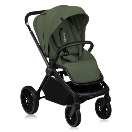 Lionelo - Cochecito combinado 3 en 1 MIKA PLUS Verde Oliva