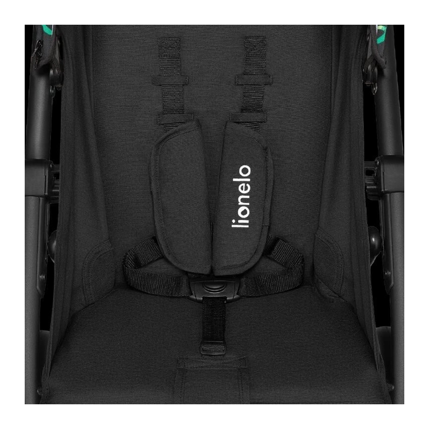 Lionelo - Cochecito deportivo ANNET PLUS en negro