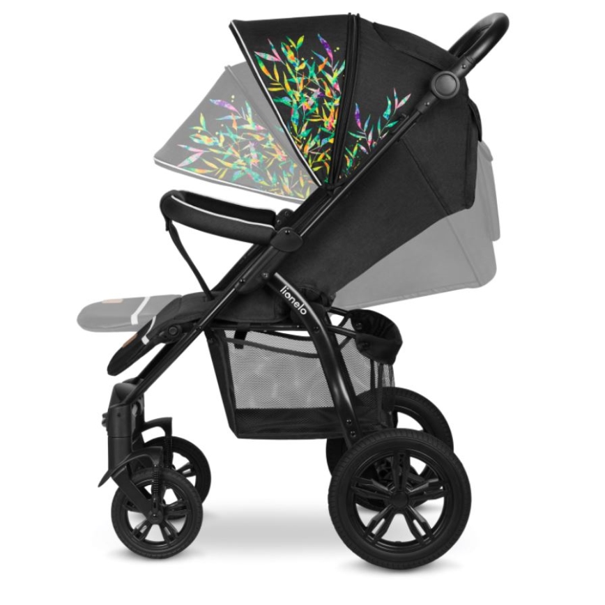 Lionelo - Cochecito deportivo ANNET TOUR negro/verde