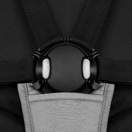 Lionelo - Cochecito deportivo AZURA negro/gris