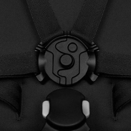 Lionelo - Cochecito deportivo AZURA negro/gris