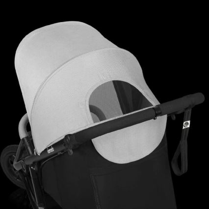 Lionelo - Cochecito deportivo AZURA negro/gris