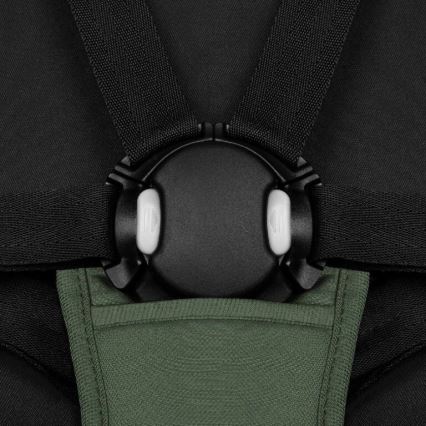 Lionelo - Cochecito deportivo AZURA negro/verde