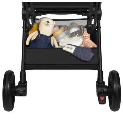 Lionelo - Cochecito deportivo CLOE negro/gris