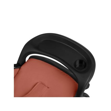 Lionelo - Cochecito deportivo EMMA PLUS color ladrillo/negro