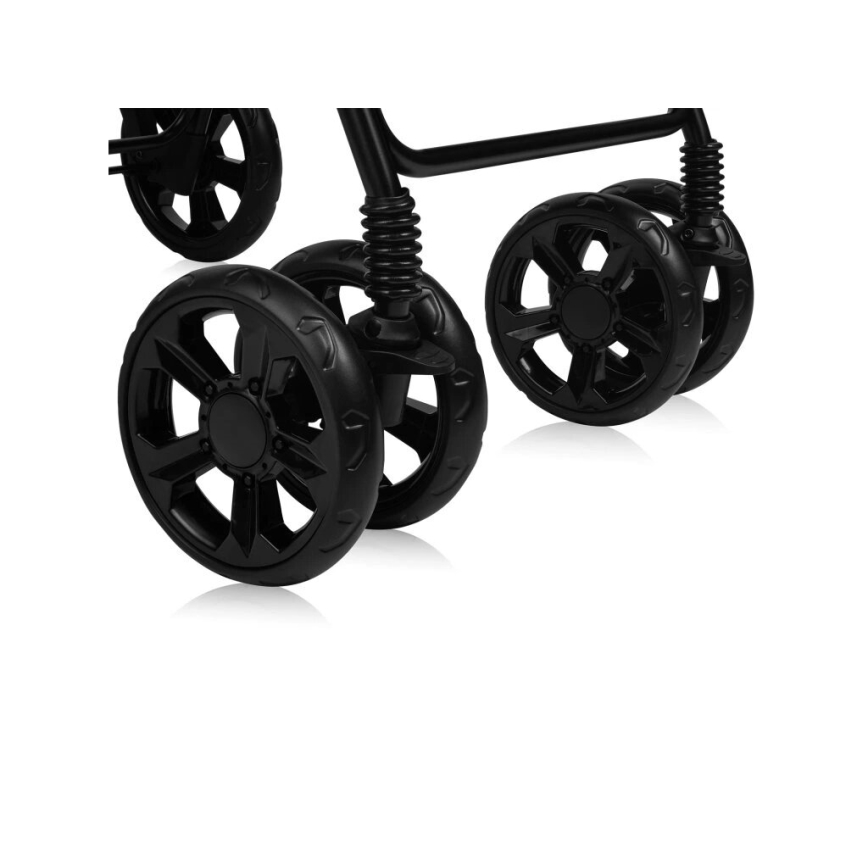 Lionelo - Cochecito deportivo EMMA PLUS color ladrillo/negro