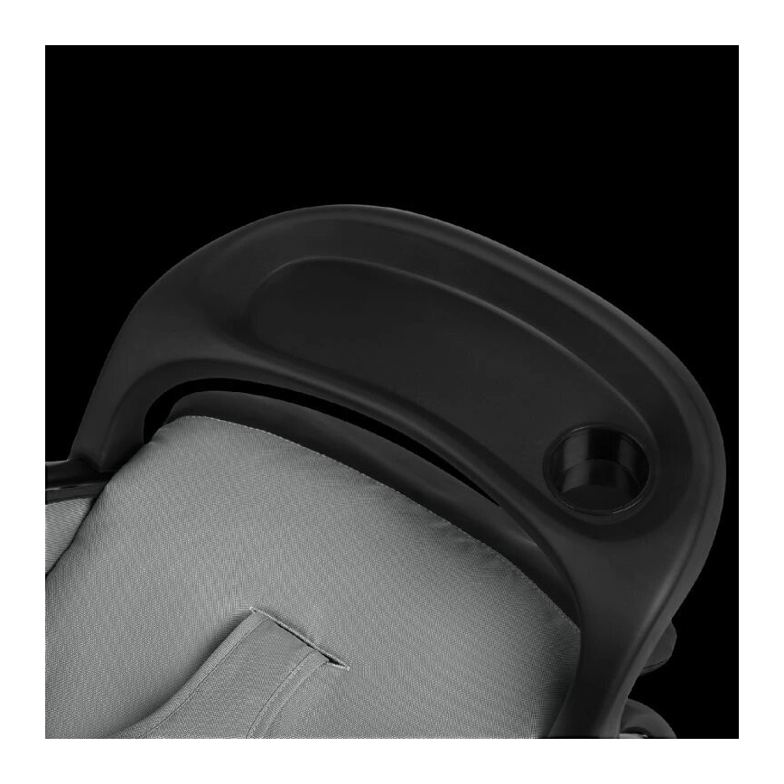 Lionelo - Cochecito deportivo EMMA PLUS gris/negro