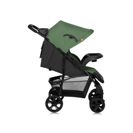 Lionelo - Cochecito deportivo EMMA PLUS verde/negro