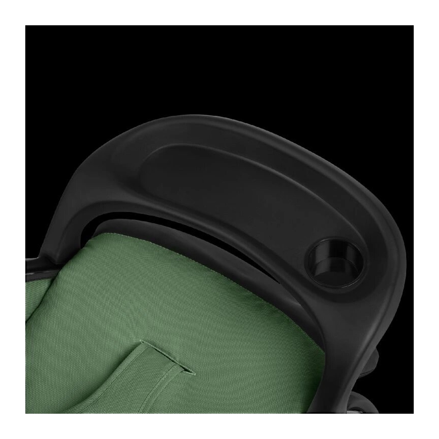 Lionelo - Cochecito deportivo EMMA PLUS verde/negro