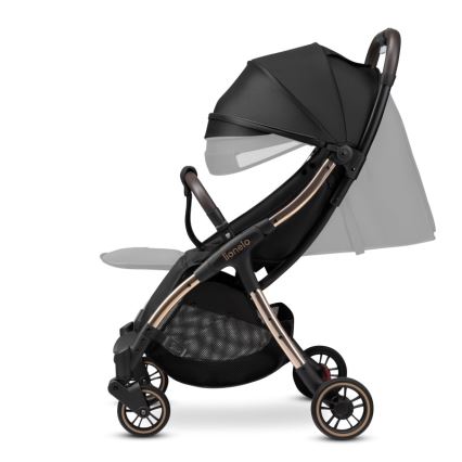 Lionelo - Cochecito deportivo JULIE ONE Negro/Oro