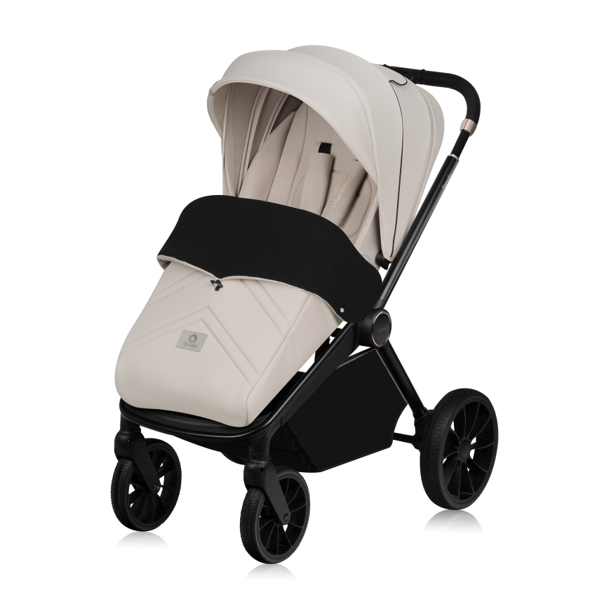 Lionelo - Cochecito deportivo MIKA PLUS Arena beige