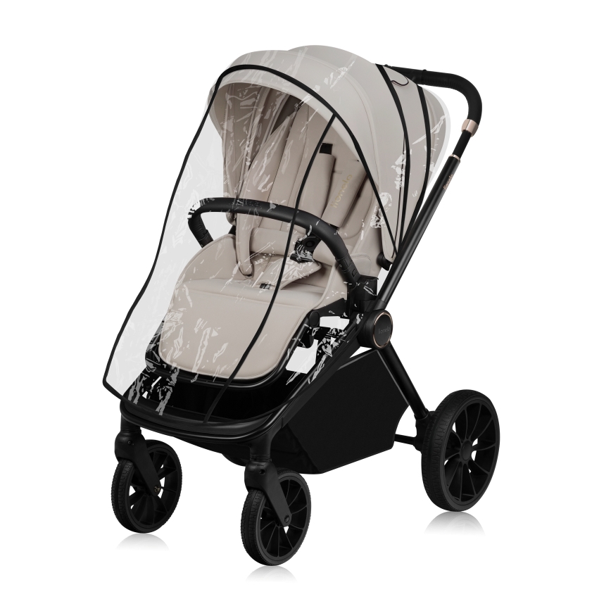 Lionelo - Cochecito deportivo MIKA PLUS Arena beige