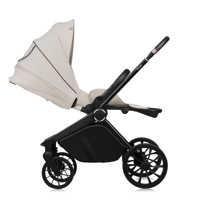 Lionelo - Cochecito deportivo MIKA PLUS Arena beige