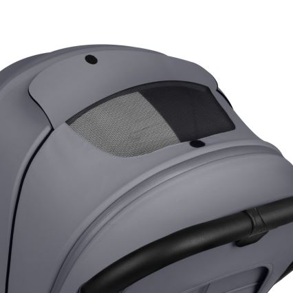 Lionelo - Cochecito deportivo MIKA PLUS Grey Stone