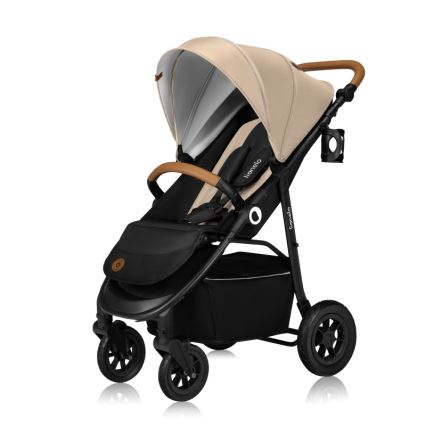 Lionelo - Cochecito deportivo NATT Beige arena