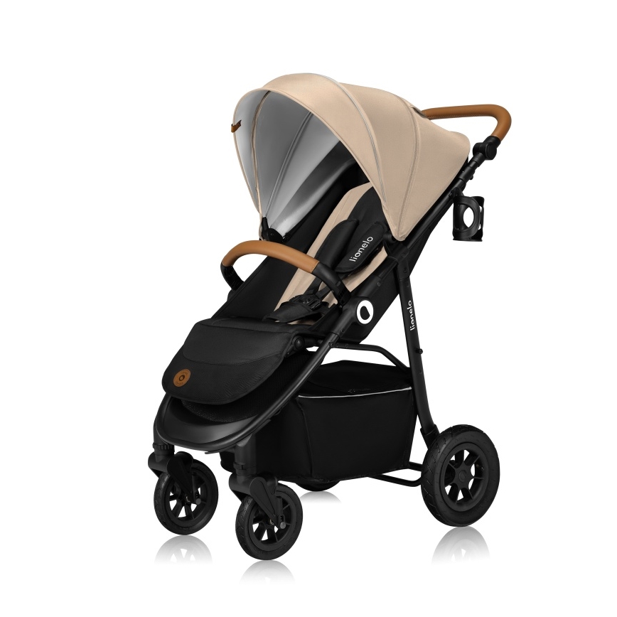 Lionelo - Cochecito deportivo NATT Beige arena