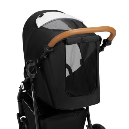 Lionelo - Cochecito deportivo NATT Black Onyx