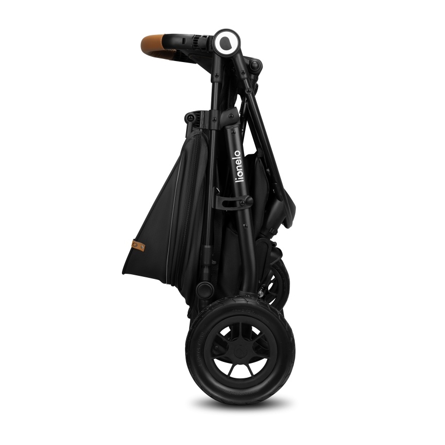 Lionelo - Cochecito deportivo NATT Black Onyx