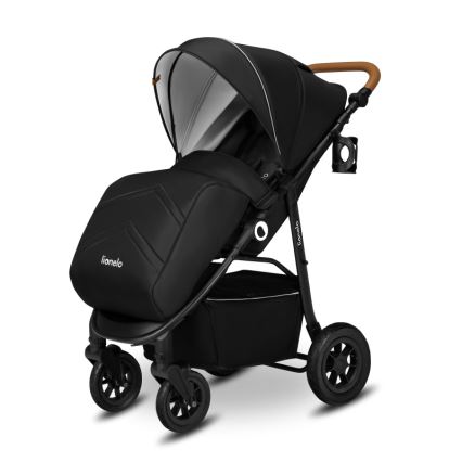 Lionelo - Cochecito deportivo NATT Negro Ónix