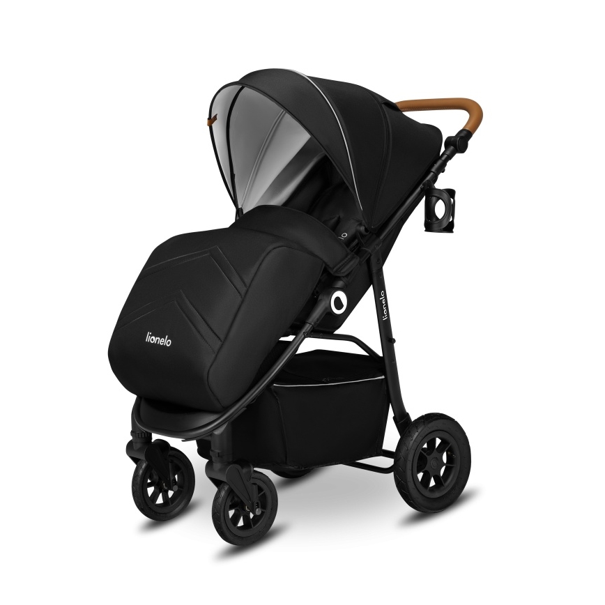 Lionelo - Cochecito deportivo NATT Negro Ónix