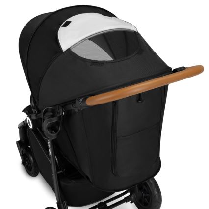 Lionelo - Cochecito deportivo NATT Negro Ónix