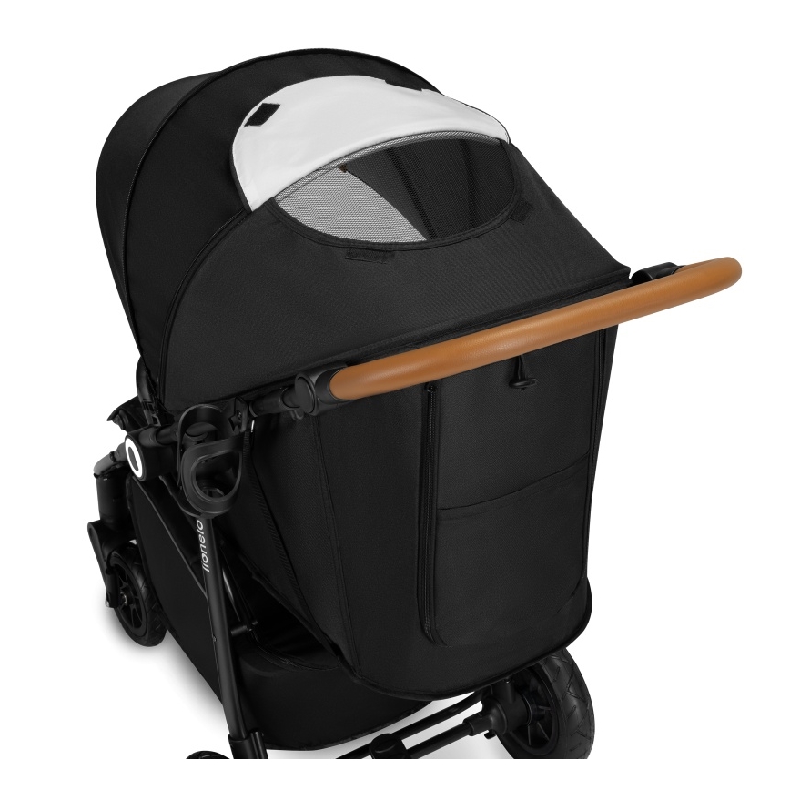 Lionelo - Cochecito deportivo NATT Negro Ónix