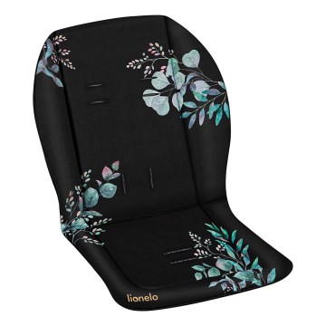 Lionelo - Colchoneta para cochecito SEATLINER Golden Moments Negro