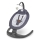Lionelo - Columpio para bebé con melodía RALF 4xAA gris/blanco + mando a distancia