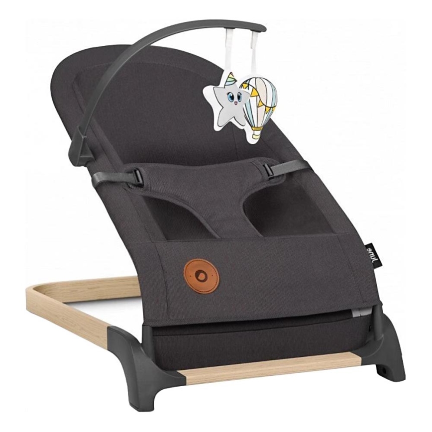 Lionelo - Columpio para bebés JUNE antracita