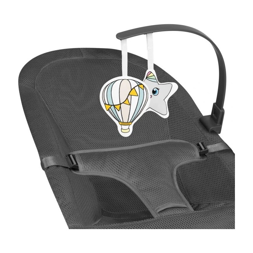 Lionelo - Columpio para bebés JUNE gris