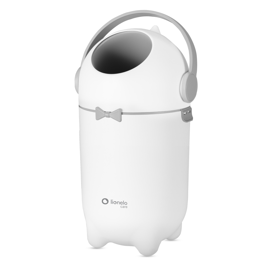 Lionelo - Cubo para pañales PUREBIN 10 l Blanco